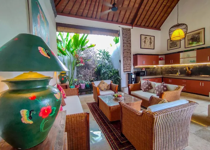 Villa Maya Ubud, Peaceful Rice Field View *